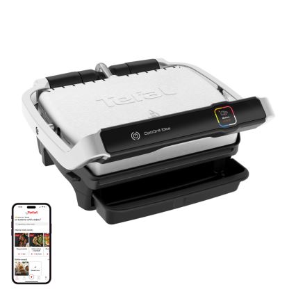Tefal - Griglia elettrica OPTIGRILL ELITE 2000W/230V