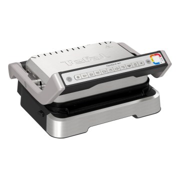 Tefal - Grill a contatto OPTIGRILL 2100W/230V cromo opaco