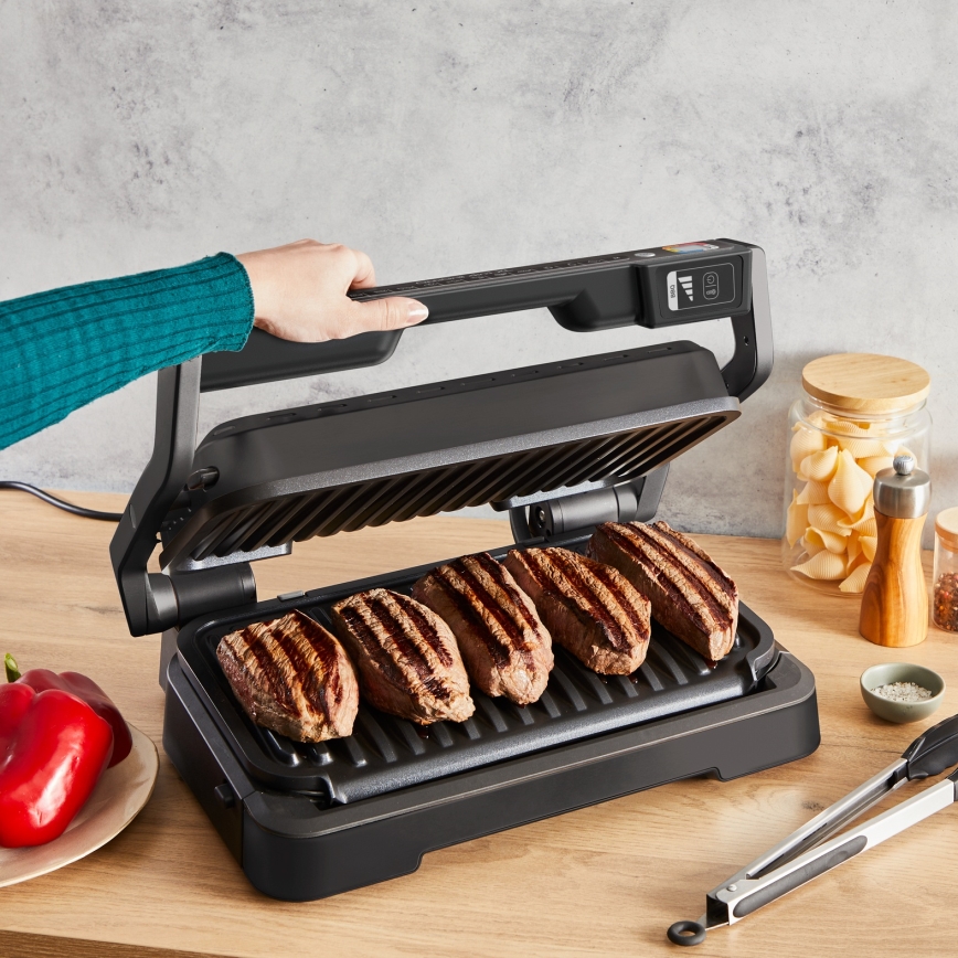 Tefal - Grill a contatto OPTIGRILL 2200W/230V nero