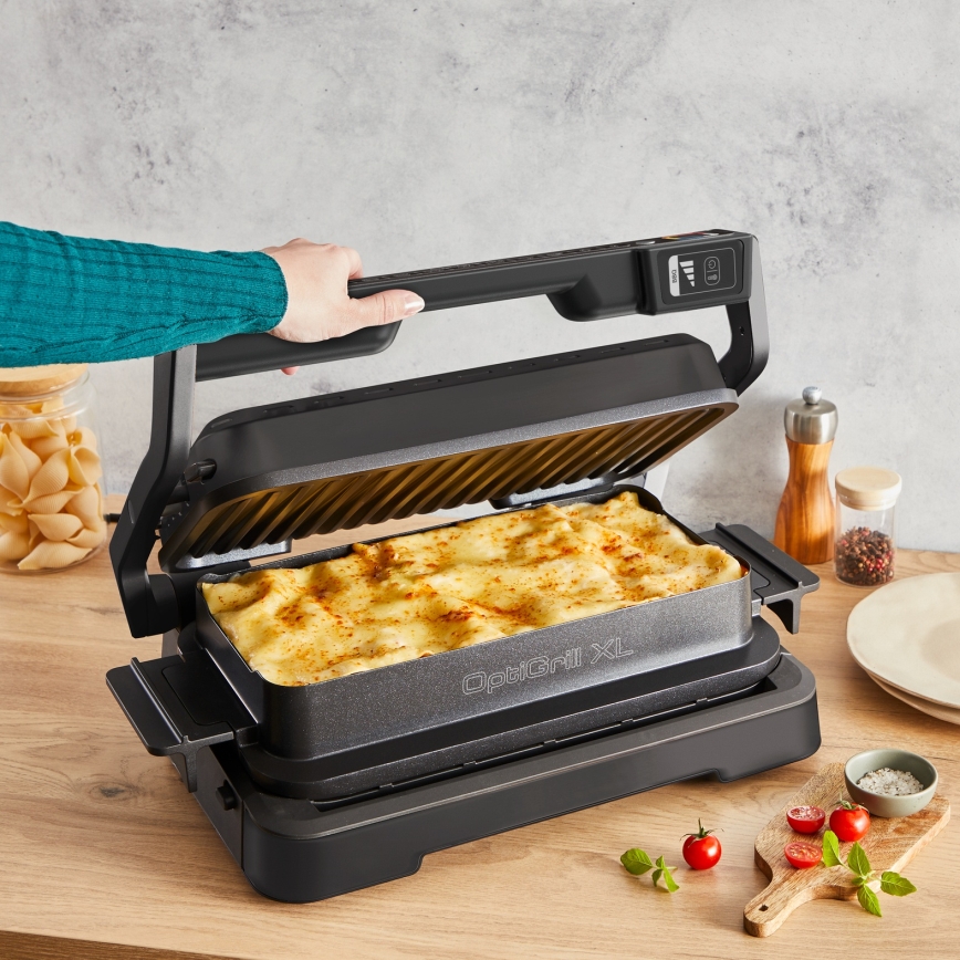 Tefal - Grill a contatto OPTIGRILL 2200W/230V nero