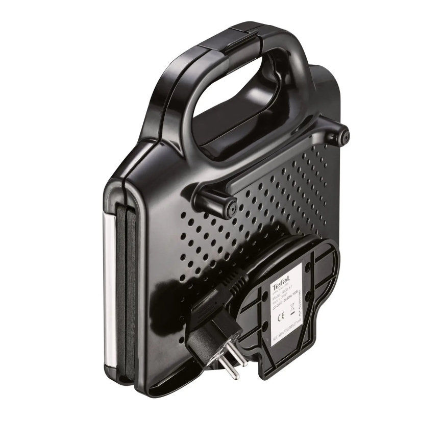 Tefal - Macchina per i panini ULTRACOMPACT 700W/230V nero/cromo