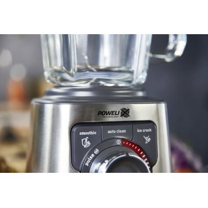 Tefal - Miscelatore da tavolo 2 l PERFECTMIX+ 1200W/230V cromo/nero