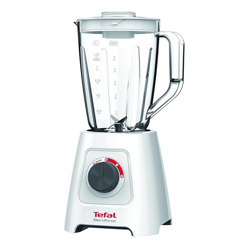 Tefal - Miscelatore da tavolo BLENDFORCE 600W/230V bianco