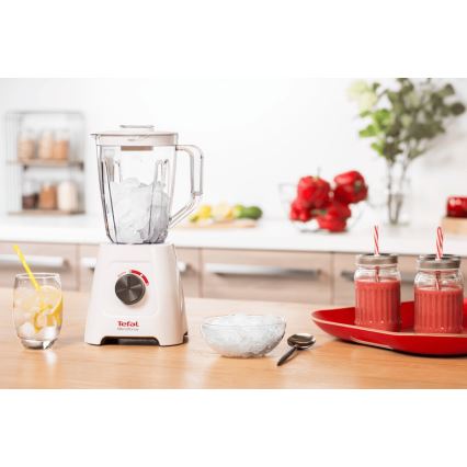 Tefal - Miscelatore da tavolo BLENDFORCE 600W/230V bianco
