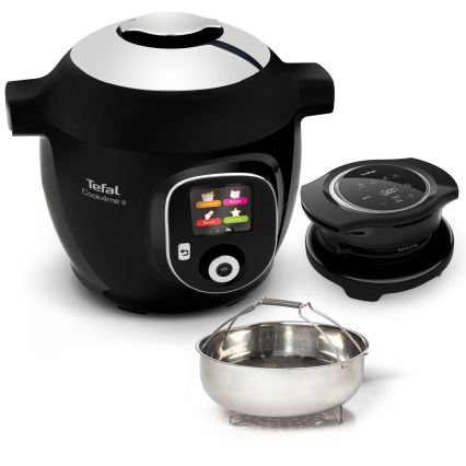 Tefal - Pentola a pressione elettrica multifunzione con accessori 6 l 1600W/230V nera