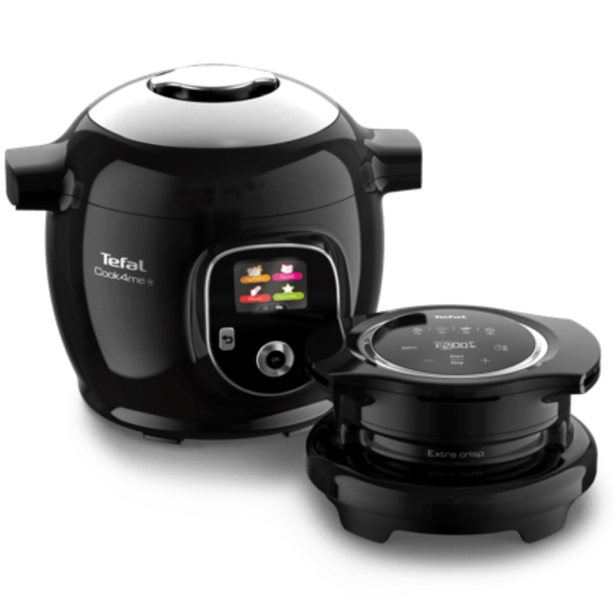 Tefal - Pentola a pressione elettrica multifunzione con accessori 6 l 1600W/230V nera