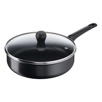 Tefal - Padella alta ACCESS con coperchio 24 cm