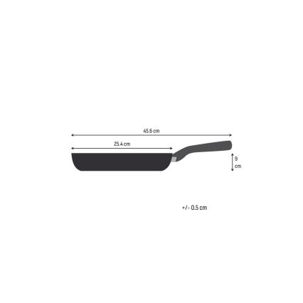 Tefal - Padella EXTREME 24 cm in acciaio inox