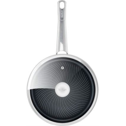 Tefal - Padella profonda con coperchio COOK EAT 24 cm