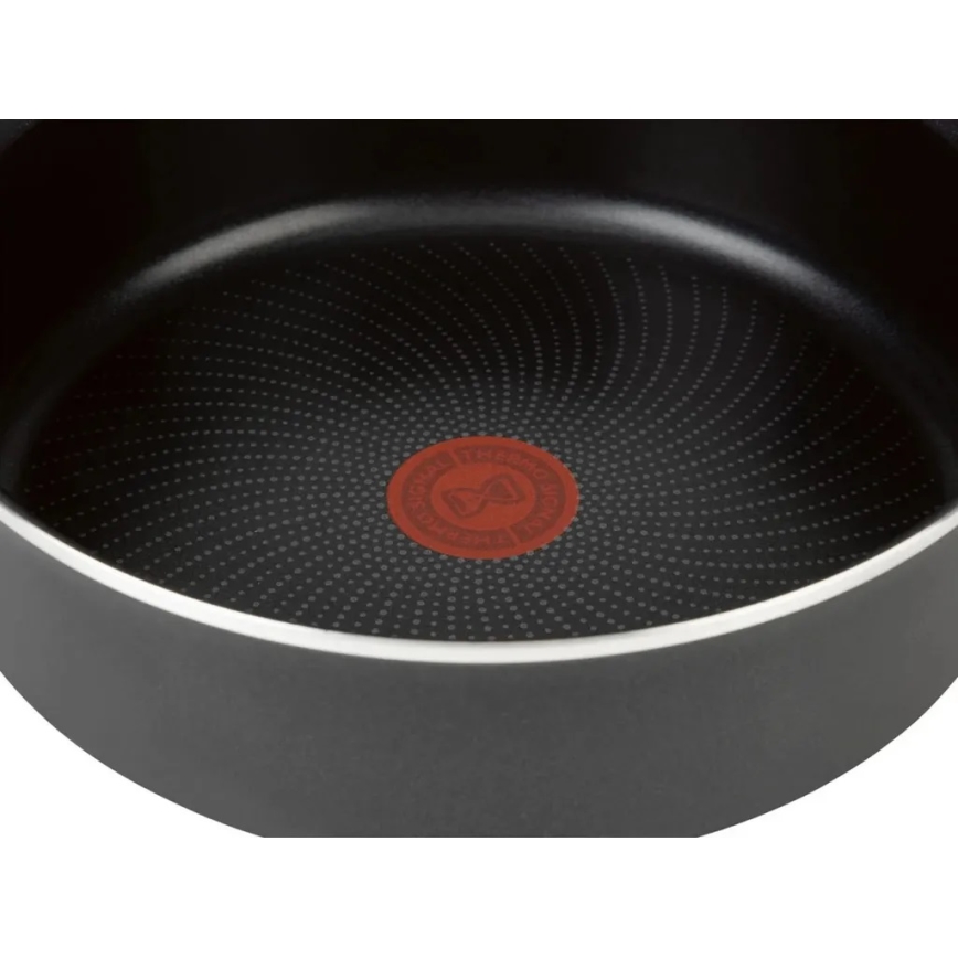 Tefal - Padella profonda con coperchio INICIO 24 cm