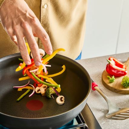 Tefal - Padella WOK INGENIO Excellence Fusion 28 cm