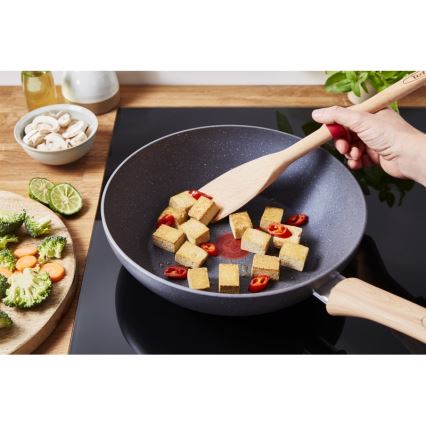 Tefal - Padella Wok Natural Force 28 cm