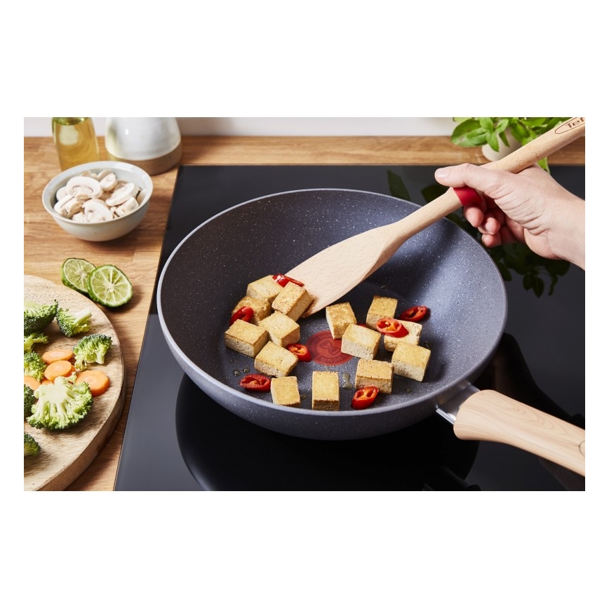 Tefal - Padella Wok Natural Force 28 cm