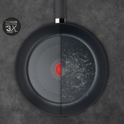 Tefal - Padella wok TITANIUM FORCE 28 cm