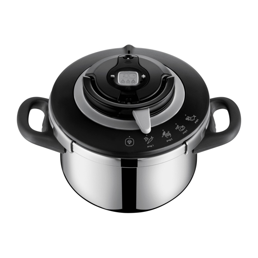 Tefal - Pentola a pressione 4,5 l CLIPSO+ CHEF acciaio inossidabile