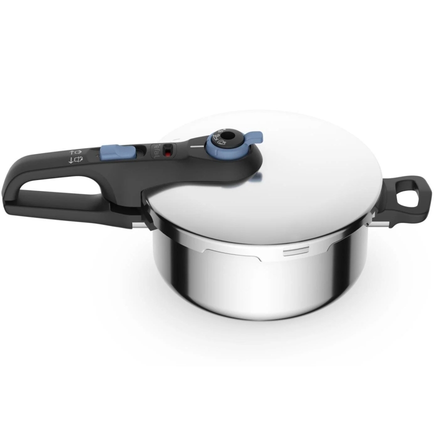 Tefal - Pentola a pressione 4 l SECURE TRENDY acciaio inossidabile