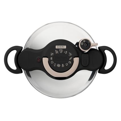 Tefal - Pentola a pressione 6 l CLIPSINMINUT' NATURAL ECO RESPECT