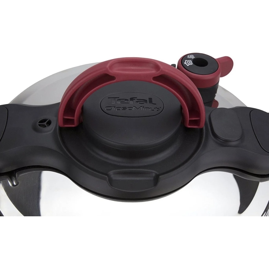 Tefal - Pentola a pressione 6 l CLIPSO MINUT EASY acciaio inossidabile