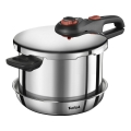 Tefal - Pentola a pressione 6 L SECURE TRENDY + set di 5 pezzi INGENIO EMOTION