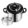Tefal - Pentola a pressione 8 l CLIPSO+ CHEF acciaio inossidabile