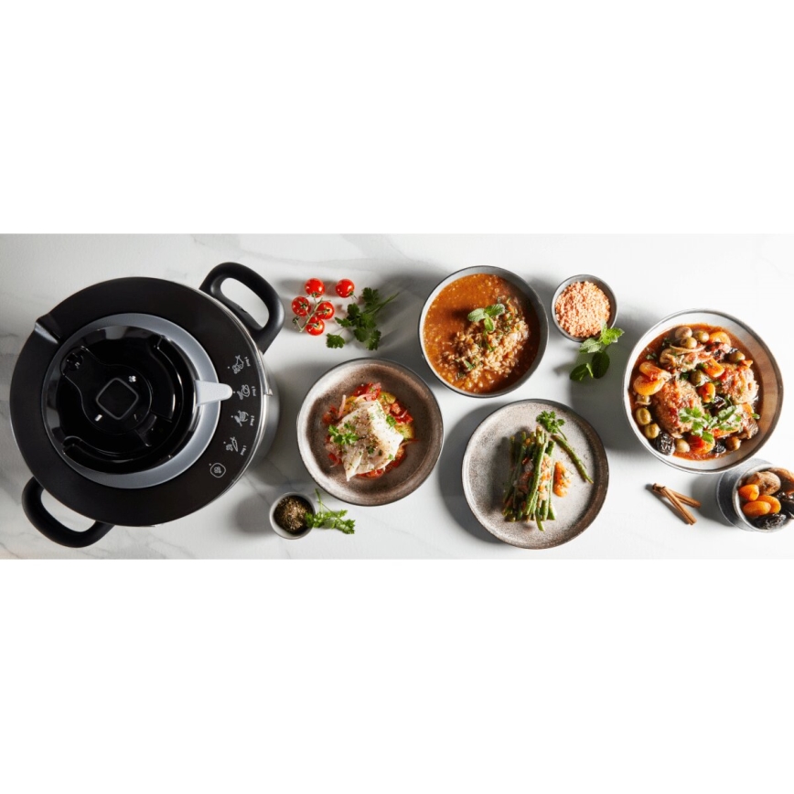 Tefal - Pentola a pressione 8 l CLIPSO+ CHEF acciaio inossidabile