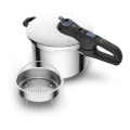 Tefal - Pentola a pressione 8 l SECURE TRENDY acciaio inossidabile