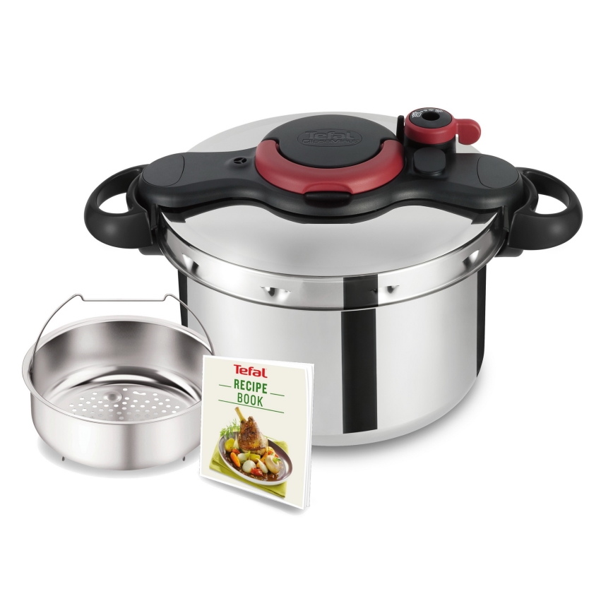 Tefal - Pentola a pressione da 7,5 l CLIPSO MINUT EASY