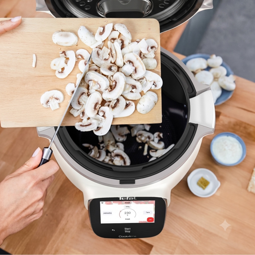 Tefal - Pentola a pressione elettrica multifunzione 6 l COOK4ME TOUCH PRO 1600W/230V Wi-Fi