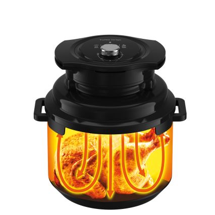 Tefal - Pentola a pressione elettrica multifunzione 7,6 l 1200W/230V nera