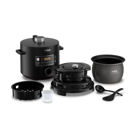 Tefal - Pentola a pressione elettrica multifunzione 7,6 l 1200W/230V nera