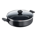 Tefal - Pentola bassa con coperchio SIMPLY CLEAN 28 cm