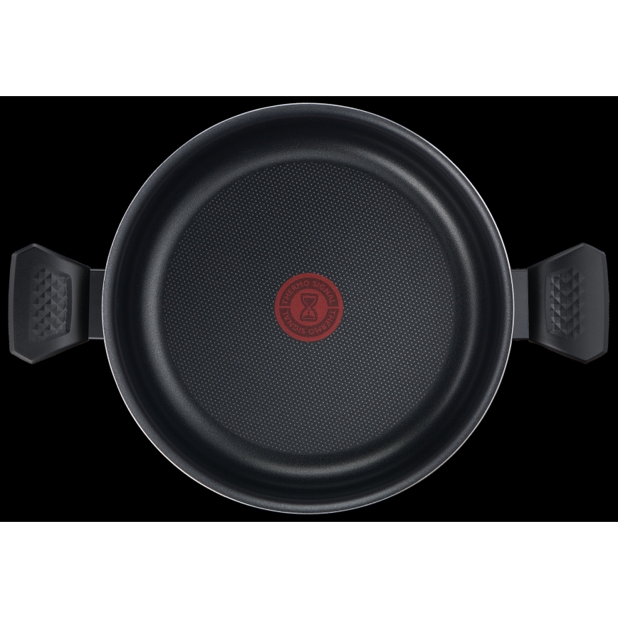 Tefal - Pentola con coperchio EASY COOK&CLEAN 24 cm
