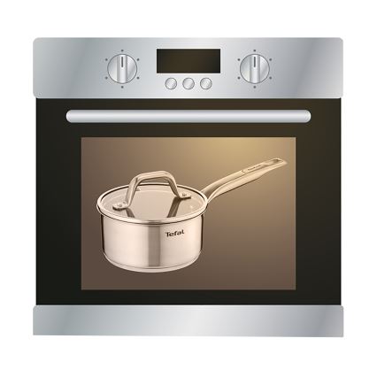 Tefal - Pentola con coperchio RECYCLE 24 cm