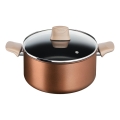 Tefal - Pentola con coperchio RESPECT Ø 24 cm