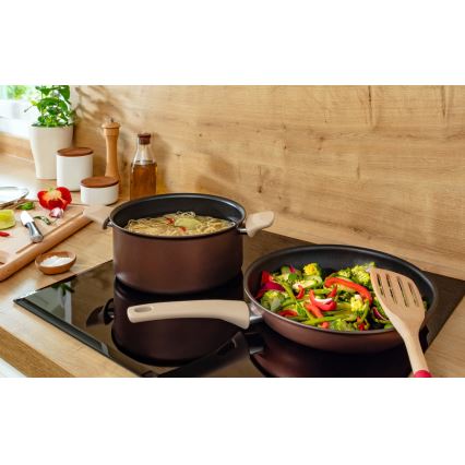 Tefal - Pentola con coperchio RESPECT Ø 24 cm