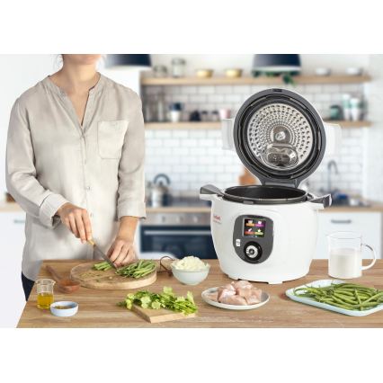 Tefal - Pentola elettrica multifunzione 6 l 1600W/230V bianca