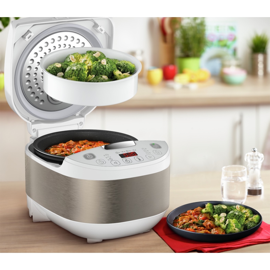 Tefal - Pentola elettrica multifunzione SIMPLY COOK PLUS 750W/230V