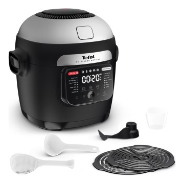 Tefal - Pentola multifunzione e friggitrice ad aria 2 in 1 MULTICOOK ACTIFRY 1334W/230V 6 l