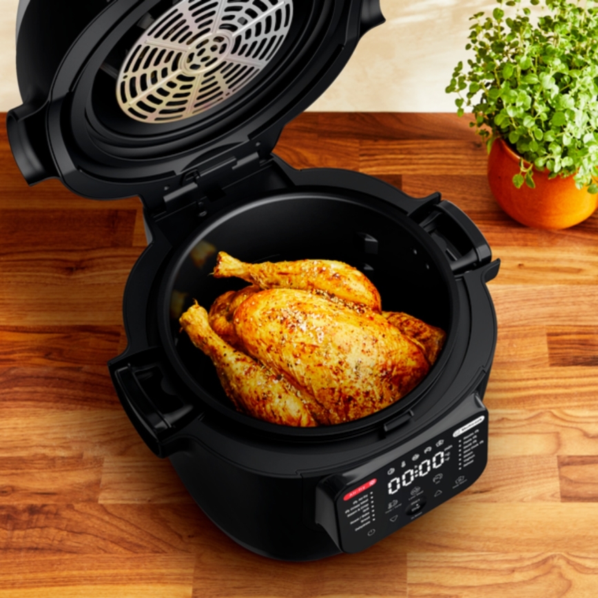 Tefal - Pentola multifunzione e friggitrice ad aria 2 in 1 MULTICOOK ACTIFRY 1334W/230V 6 l