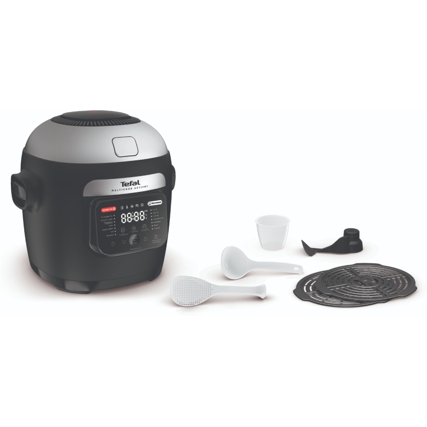 Tefal - Pentola multifunzione e friggitrice ad aria 2 in 1 MULTICOOK ACTIFRY 1334W/230V 6 l