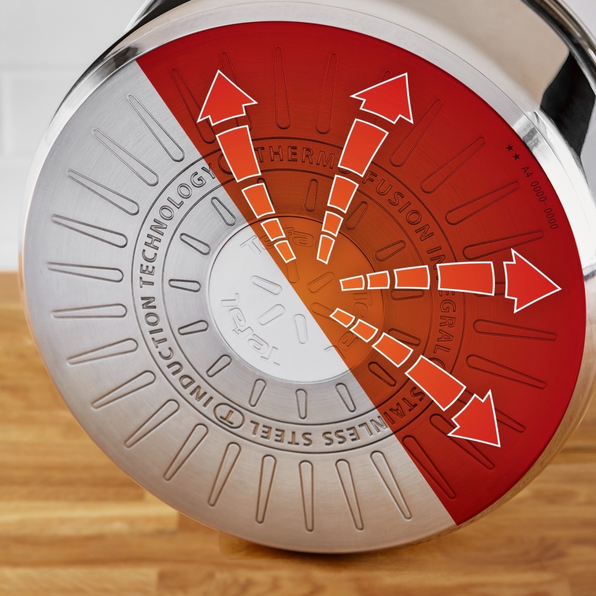 Tefal - Pentola per couscous con cestello per la cottura a vapore PRIMARY 24 cm