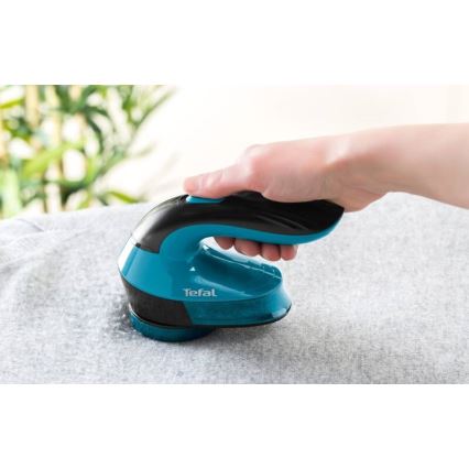 Tefal - Rimuovi-pelucchi LINT 2xAA nero/blu