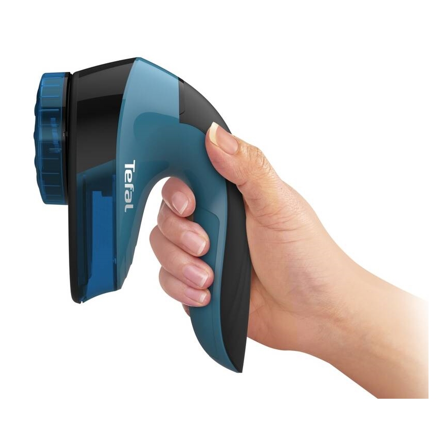 Tefal - Rimuovi-pelucchi LINT 2xAA nero/blu