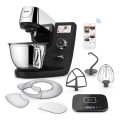 Tefal - Robot da cucina con bilancia integrata I-COACH TOUCH 1200W/230V in acciaio inox