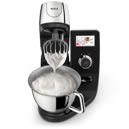 Tefal - Robot da cucina con bilancia integrata I-COACH TOUCH 1200W/230V in acciaio inox