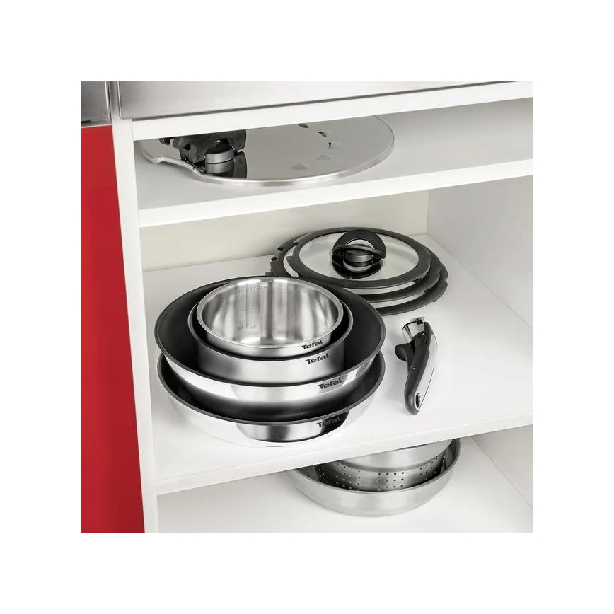 Tefal - Set di pentole 4 pezzi INGENIO EMOTION in acciaio inox