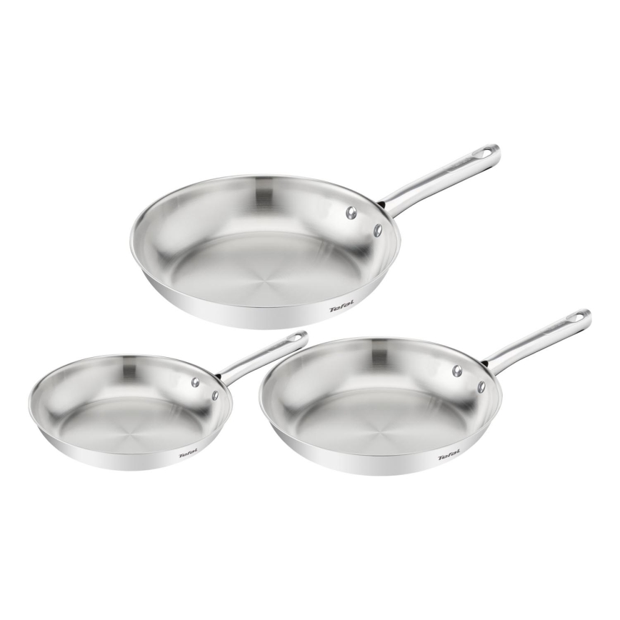 Tefal - Set di 3 padelle DUETTO ON