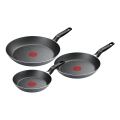 Tefal - Set di 3 padelle ONLY COOK
