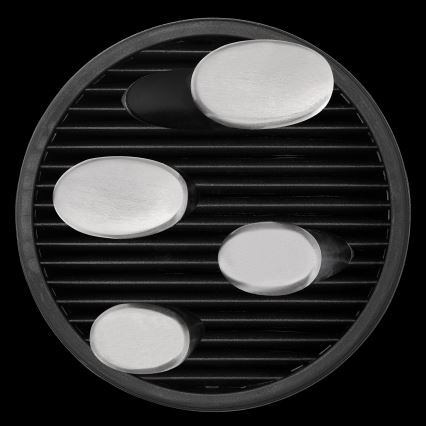 Tefal - Set di 4 coltelli da cucina con supporto ICE FORCE