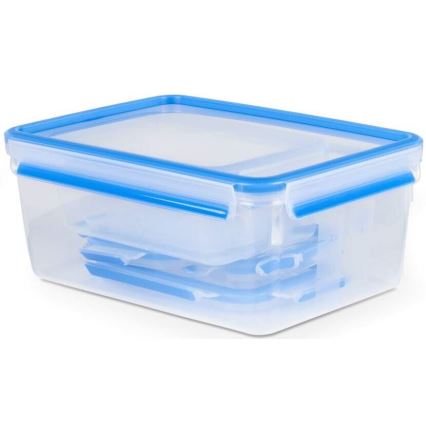 Tefal - Set di 5 contenitori alimentari MASTER SEAL FRESH, blu